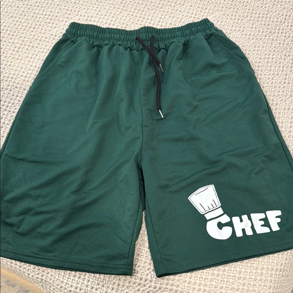 Green Men's “Chef” 👨🏼‍🍳🩳